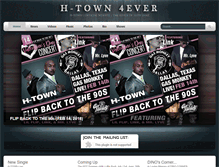 Tablet Screenshot of htown4ever.com